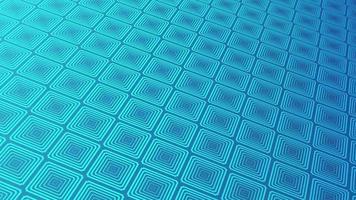 animated abstract pattern with geometric elements in blue tones gradient background video