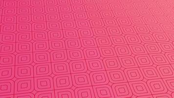 animated abstract pattern with geometric elements in pink tones gradient background video