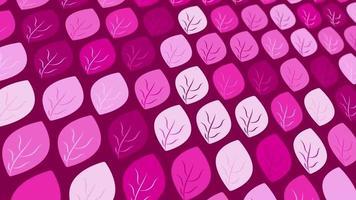 animated abstract pattern with geometric elements in pink tones gradient background video