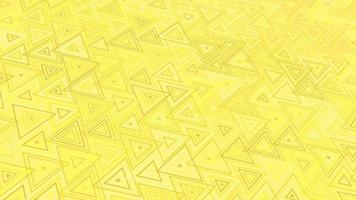 animated abstract pattern with geometric elements in golden yellow tones gradient background video