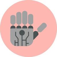 Robotic Hand Vector Icon