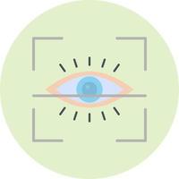 Eye Scan Vector Icon
