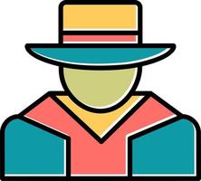 Whitehat Vector Icon