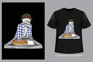 vector illustration of a cool t-shirt design, suitable for your business t-shirt design