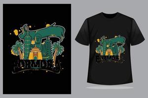 vector ilustración de un resumen camiseta diseño, adecuado para tu negocio camiseta diseño