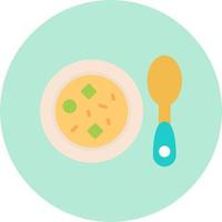 icono de vector de sopa