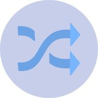 Shuffle Vector Icon