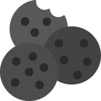 icono de vector de galletas