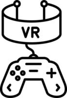 Vr Game Vector Icon