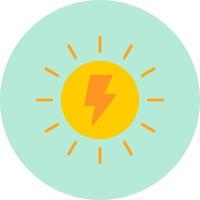Solar Power Vector Icon