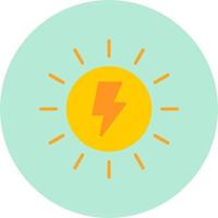 Solar Power Vector Icon