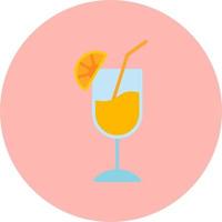 Orange Juice Vector Icon