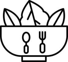 Organic Food Vector Icon