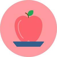 icono de vector de manzana