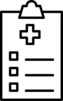 Health Report Vector Icon