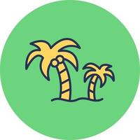 Palm Tree Vector Icon