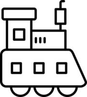 Train Toy Vector Icon