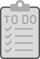 To Do List Vector Icon