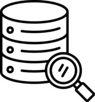 Search Data Vector Icon