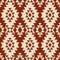 Aztec Navajo vintage pattern. Aztec Navajo geometric shape seamless pattern background. Ethnic southwest pattern use for fabric, textile, home interior decoration elements, upholstery, wrapping vector