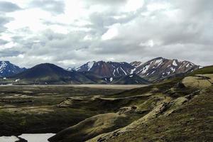 Vestrahorn Mountain In Iceland photo