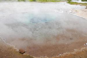 Iceland Haukadalur Hot Natural Pool photo