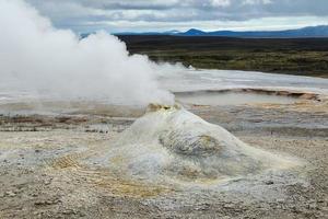 Iceland National Park Golden Cirlce Geysir photo