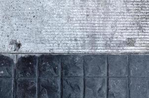 Rock footpath texture in natural patterned for background and design photo