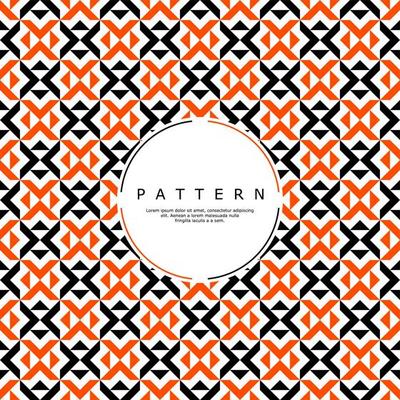 Geometric triangle and arrow abstract seamless pattern. Modern line pattern.