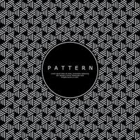 Modern black and white line triangle abstract seamless design vector