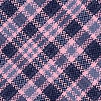 Tartan Plaid With Night Color Pattern. vector