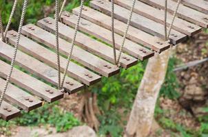 Suspension bridge, walkway to the adventurous, cross to the other side forest photo