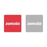 Zomato logo vector, Zomato icon free vector