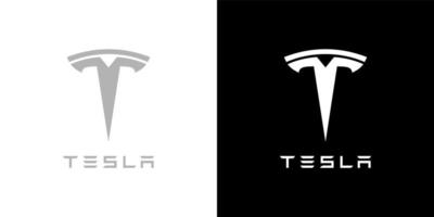 tesla logo vector, tesla icono transparente png vector