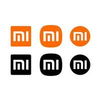 mi, xiaomi logo, mi, xiaomi icon free vector