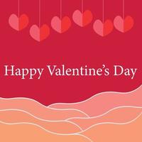 Valentine's day series vector, vector valentine's day greeting card. Great for celebrating valentine's day with loved ones.