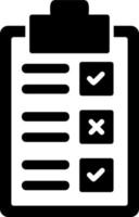 Checklist Vector Icon