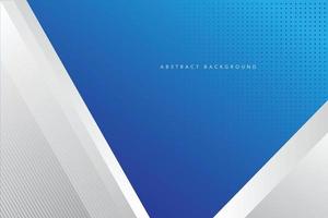 blue white modern abstract background design vector