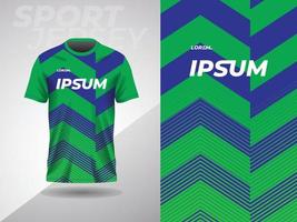 blue green abstract sports jersey football soccer racing gaming motocross cycling running vector