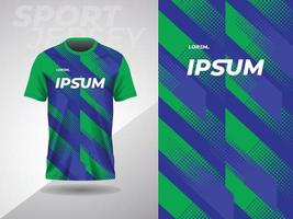 blue green abstract sports jersey football soccer racing gaming motocross cycling running vector