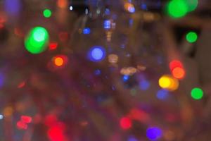 christmas lights soft background texture photo