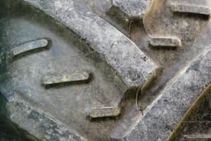 tractor tire detail photo