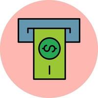 Withdraw Money Vector Icon