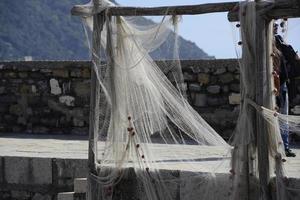 Fisherman's web spreading out to the sun photo