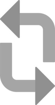 icono de vector de bucle