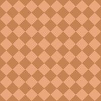 Brown Seamless Diagonal Checkered And Squares Pattern vector