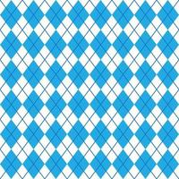 Blue And White Seamless Argyle Pattern vector