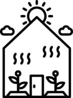 Greenhouse Vector Icon