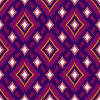 Ikat geometric folklore ornament, Tribal ethnic texture. Seamless striped pattern in Aztec style, Figure tribal embroidery, Scandinavian, Ikat pattern photo