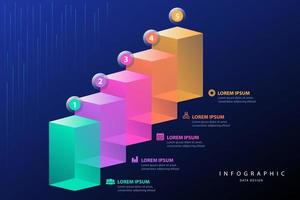 Infographic elements data visualization vector